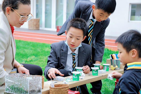 地球日活动,南通民办惠立幼儿园